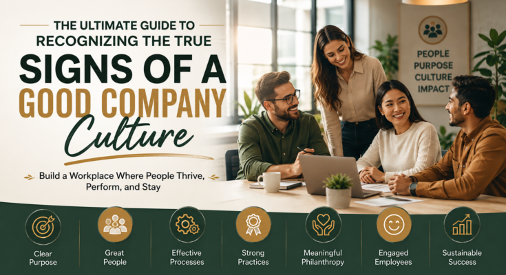 signs of a good company culture
