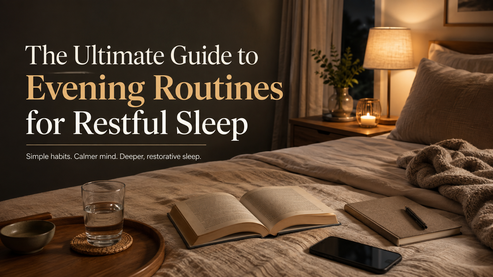 evening routines for restful sleep
