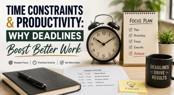 time constraints and productivity