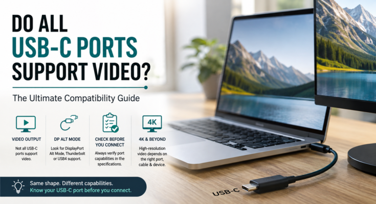 do all USB-C ports support video