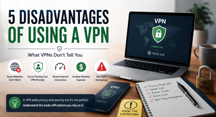 5 Disadvantages Of Using A VPN