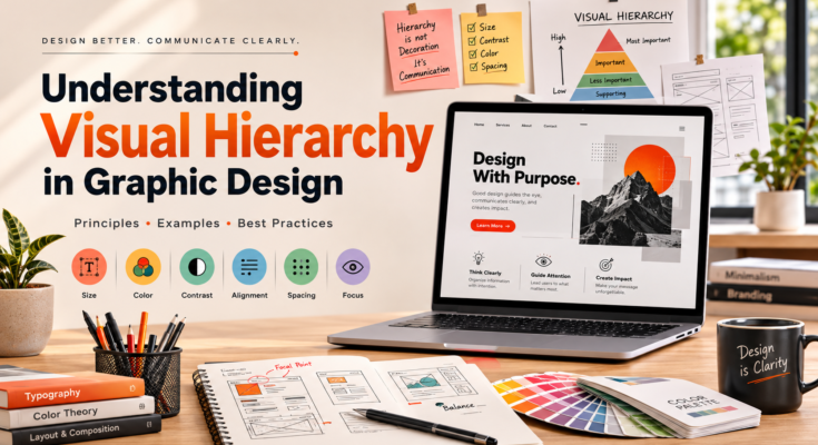 visual hierarchy in graphic design