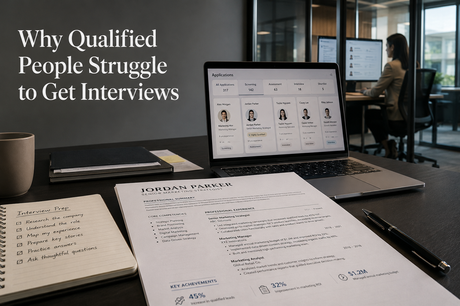 why qualified people struggle to get interviews