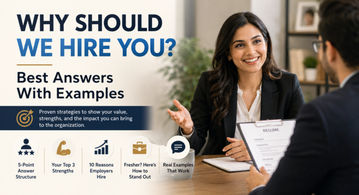 Why should we hire you?