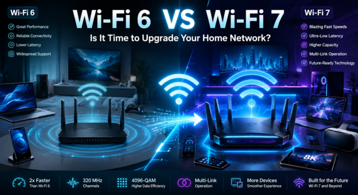 Wi-Fi 6 vs Wi-Fi 7: Is It Time to Upgrade Your Home Network?