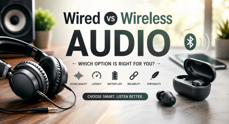 wired vs wireless audio