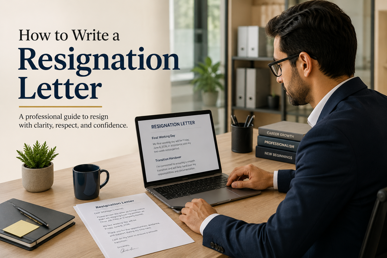 how to write a resignation letter
