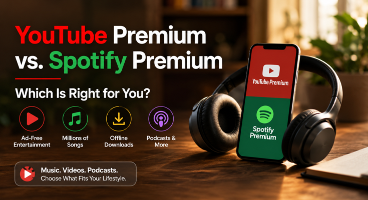 YouTube Premium vs Spotify Premium
