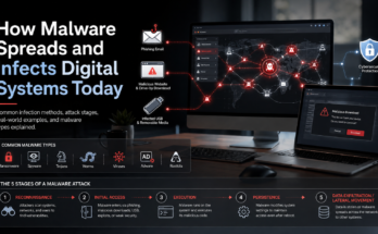 how malware spreads
