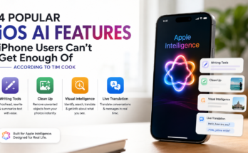 popular iOS AI features