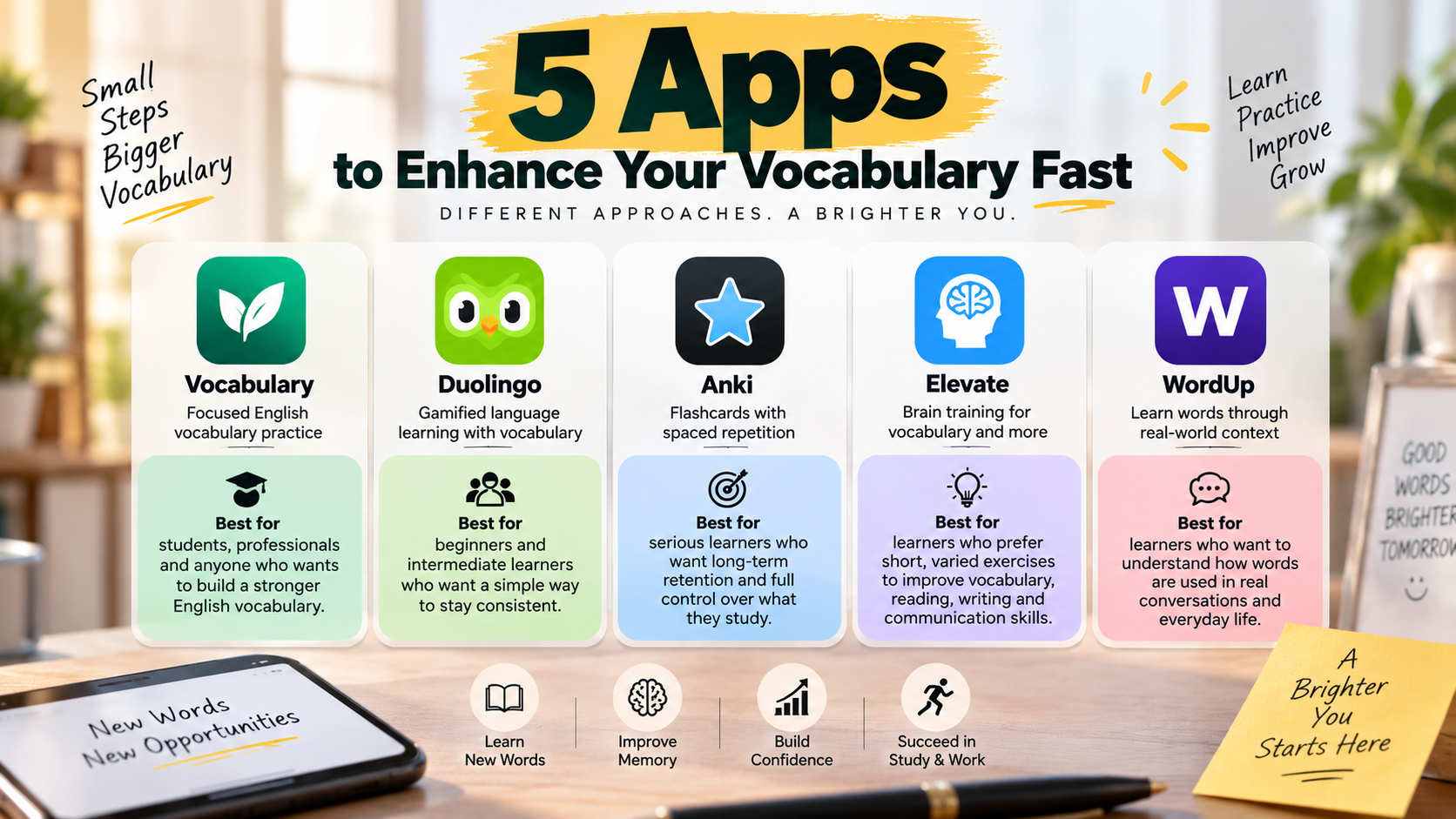 5 Apps for Better Vocabulary