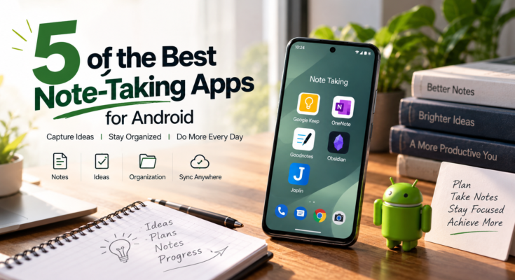5 Best Android Note-Taking Apps