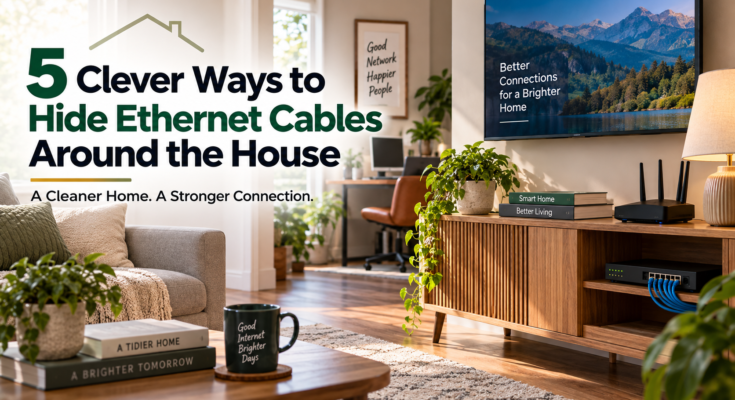 5 Clever Ways to Hide Ethernet Cables