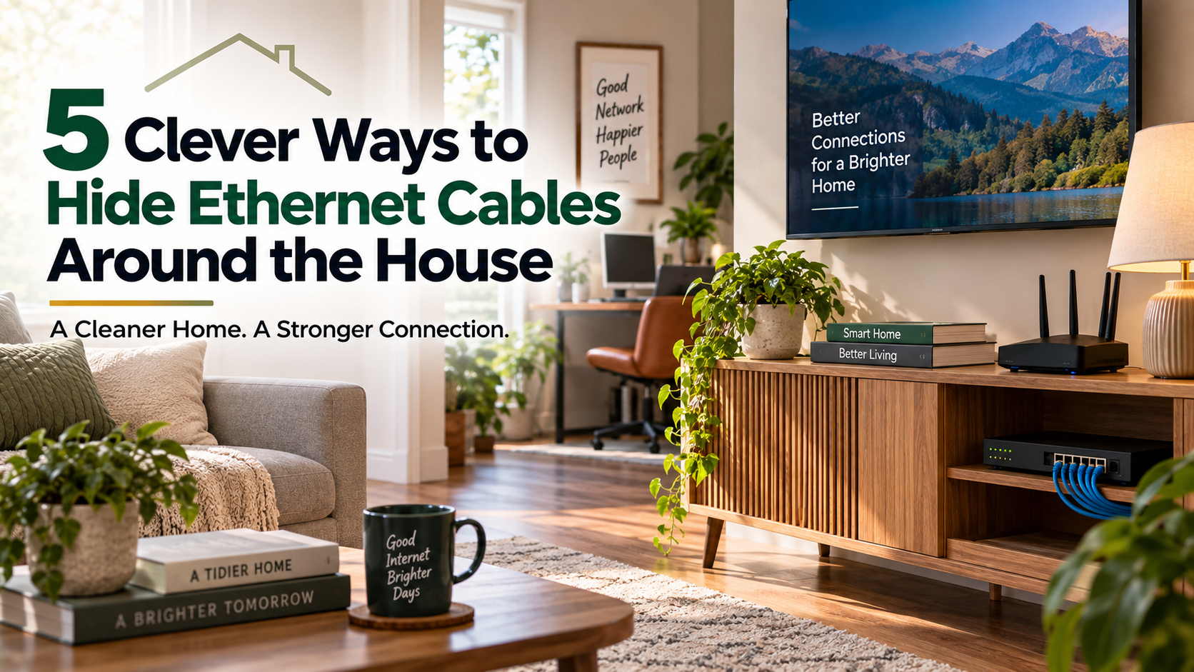 5 Clever Ways to Hide Ethernet Cables