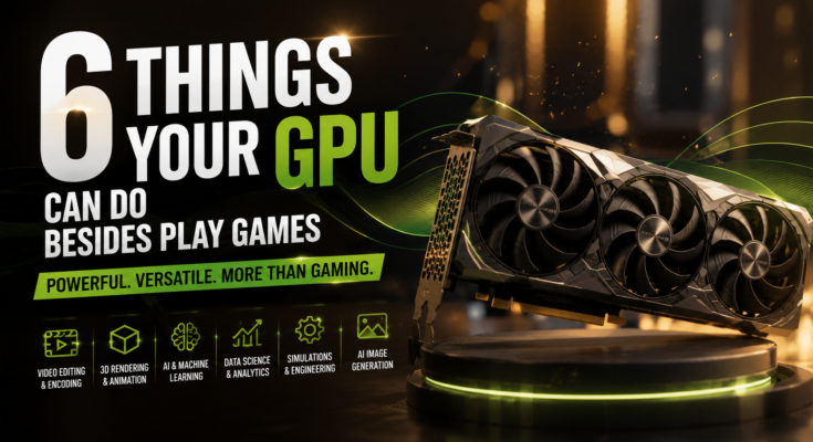 GPU can do besides play games