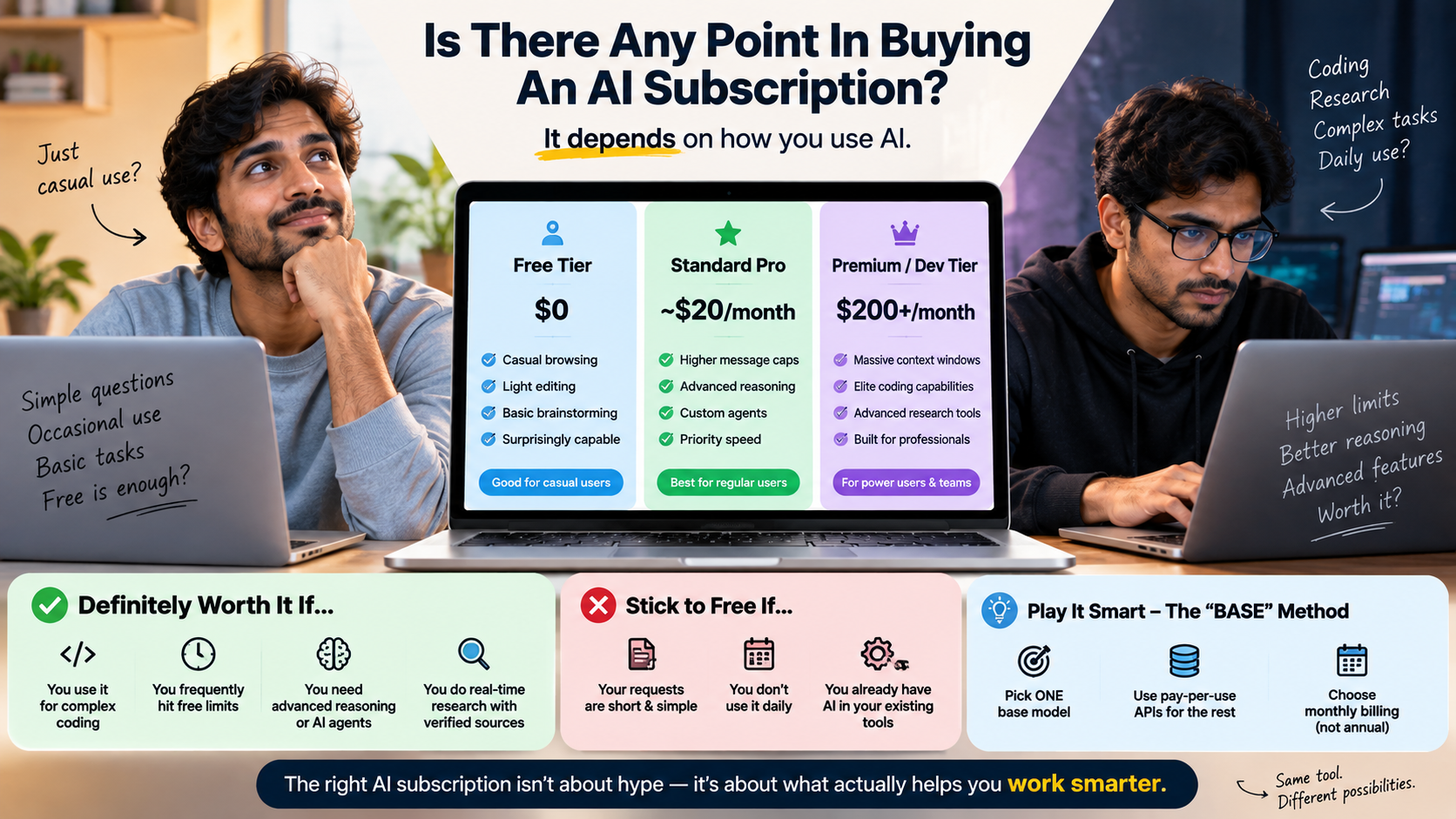 AI Subscription Decision Guide