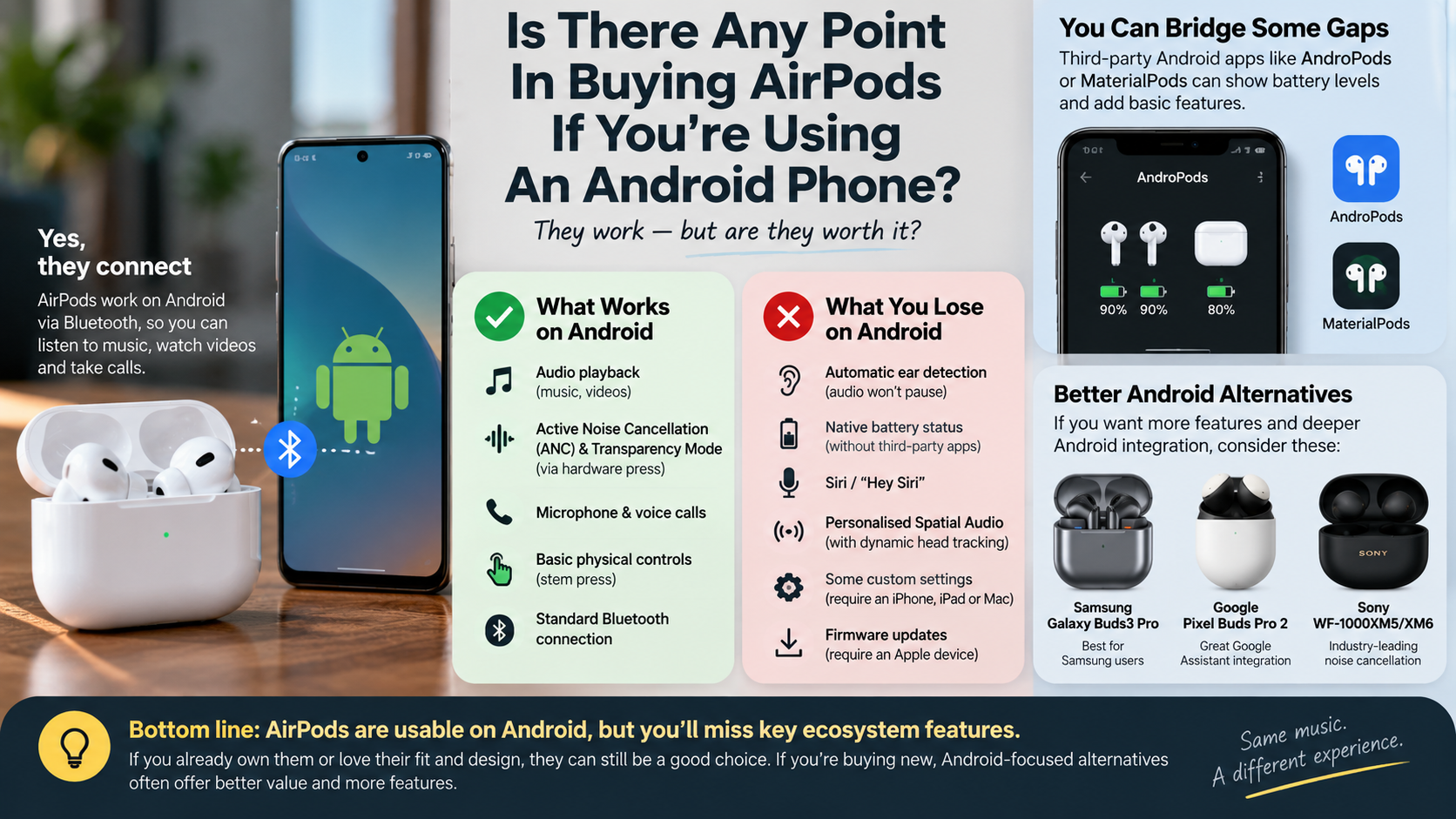 AirPods on Android: Worth It?