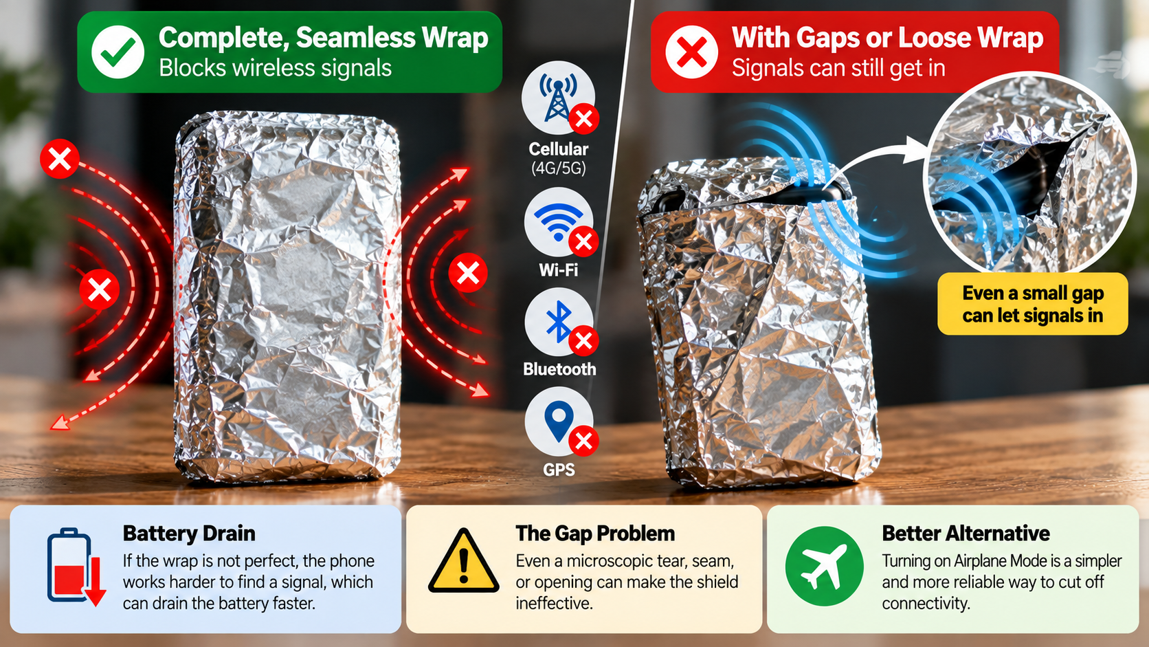 Aluminum Foil Signal Shielding Explained