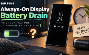 Samsung always-on display battery drain