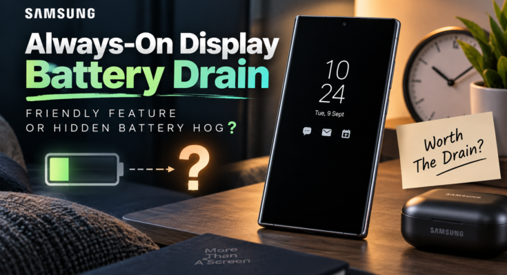 Samsung always-on display battery drain