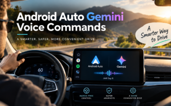 Android Auto Gemini voice commands