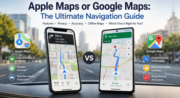 Apple Maps vs. Google Maps Guide