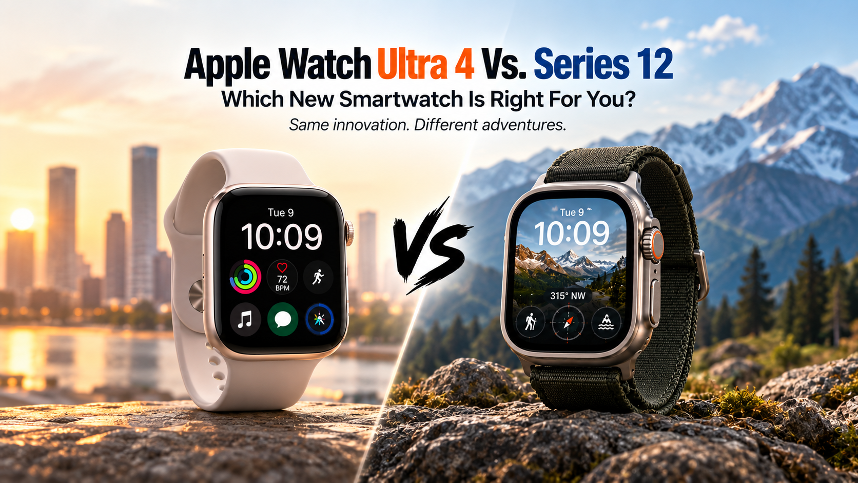 Apple Watch Ultra 4 vs. Series 12
