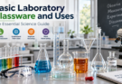 basic laboratory glassware and uses