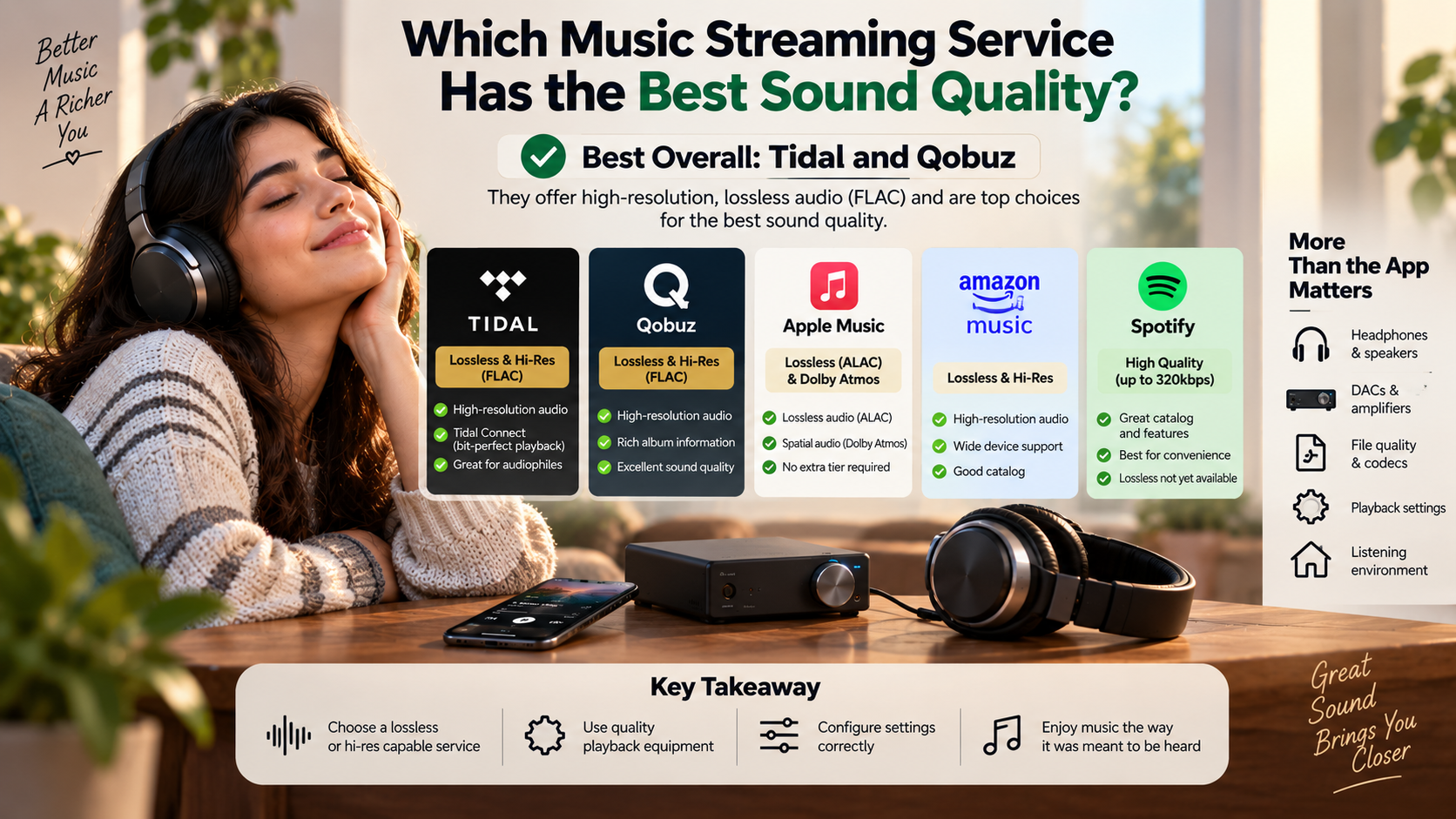 Best Music Streaming Sound Quality