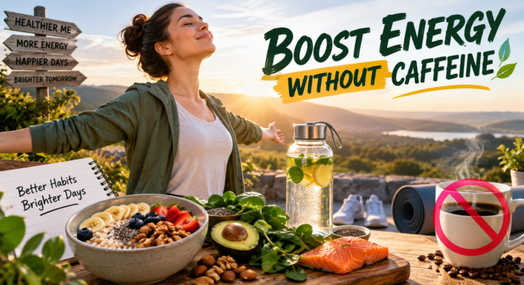 boost energy without caffeine