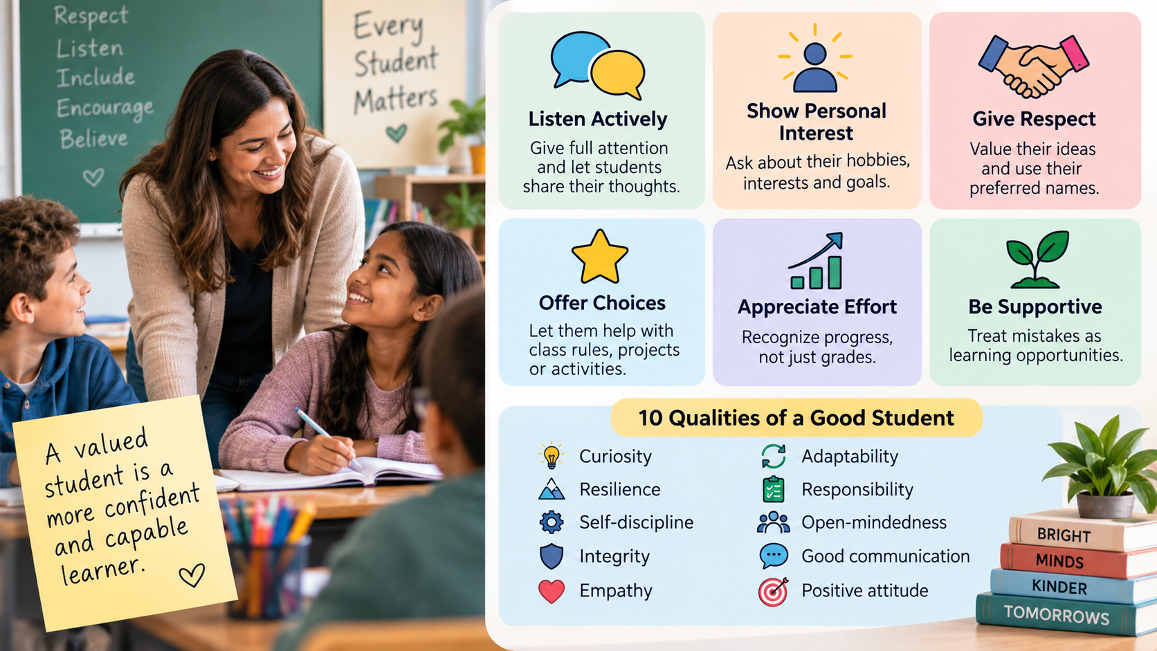 make students feel valued