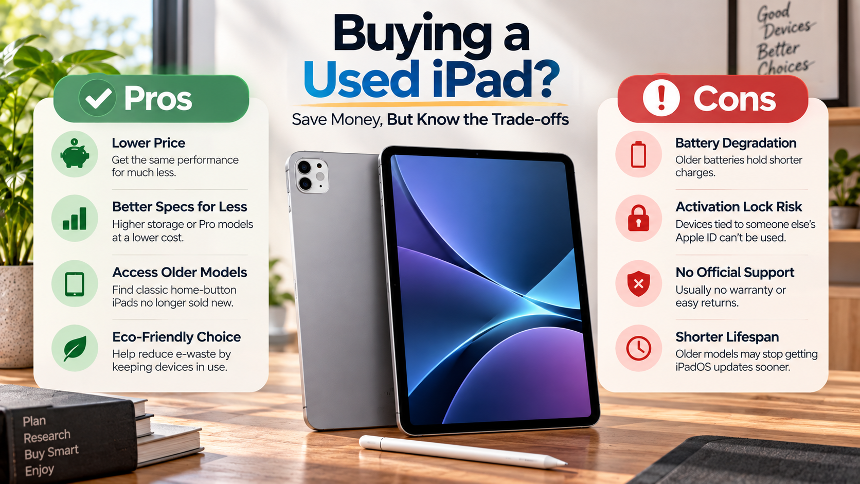 Buying a Used iPad? Pros and Cons