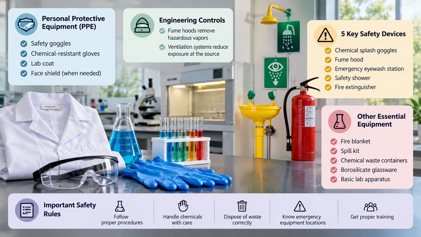 chemistry lab safety equipment