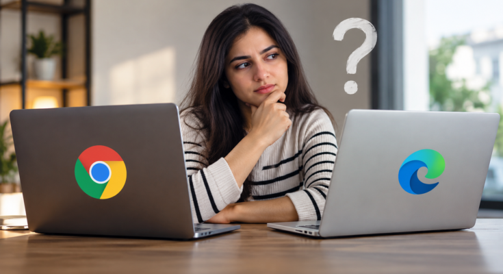Google Chrome safer to use than Microsoft Edge