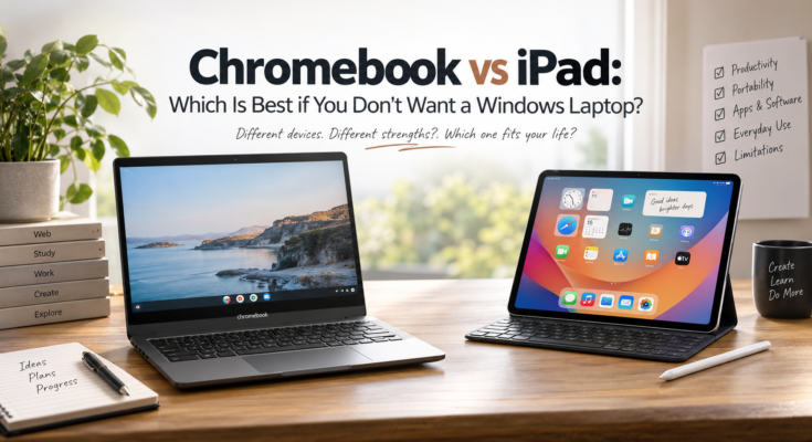 Chromebook vs iPad: Choose Your Fit