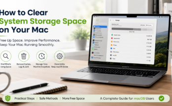clear system storage space on your Mac