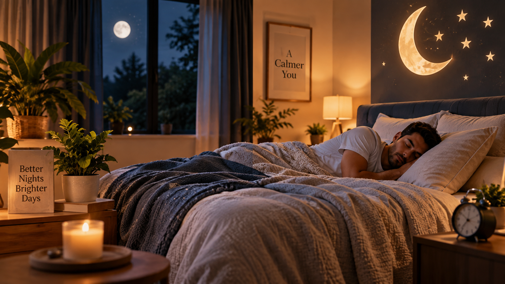sleep-friendly bedroom environment
