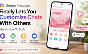 Customize Chats with Google Messages