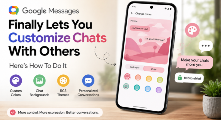 Customize Chats with Google Messages