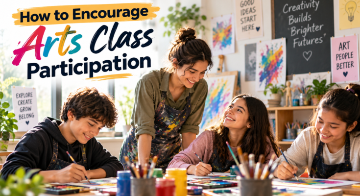 encourage arts class participation