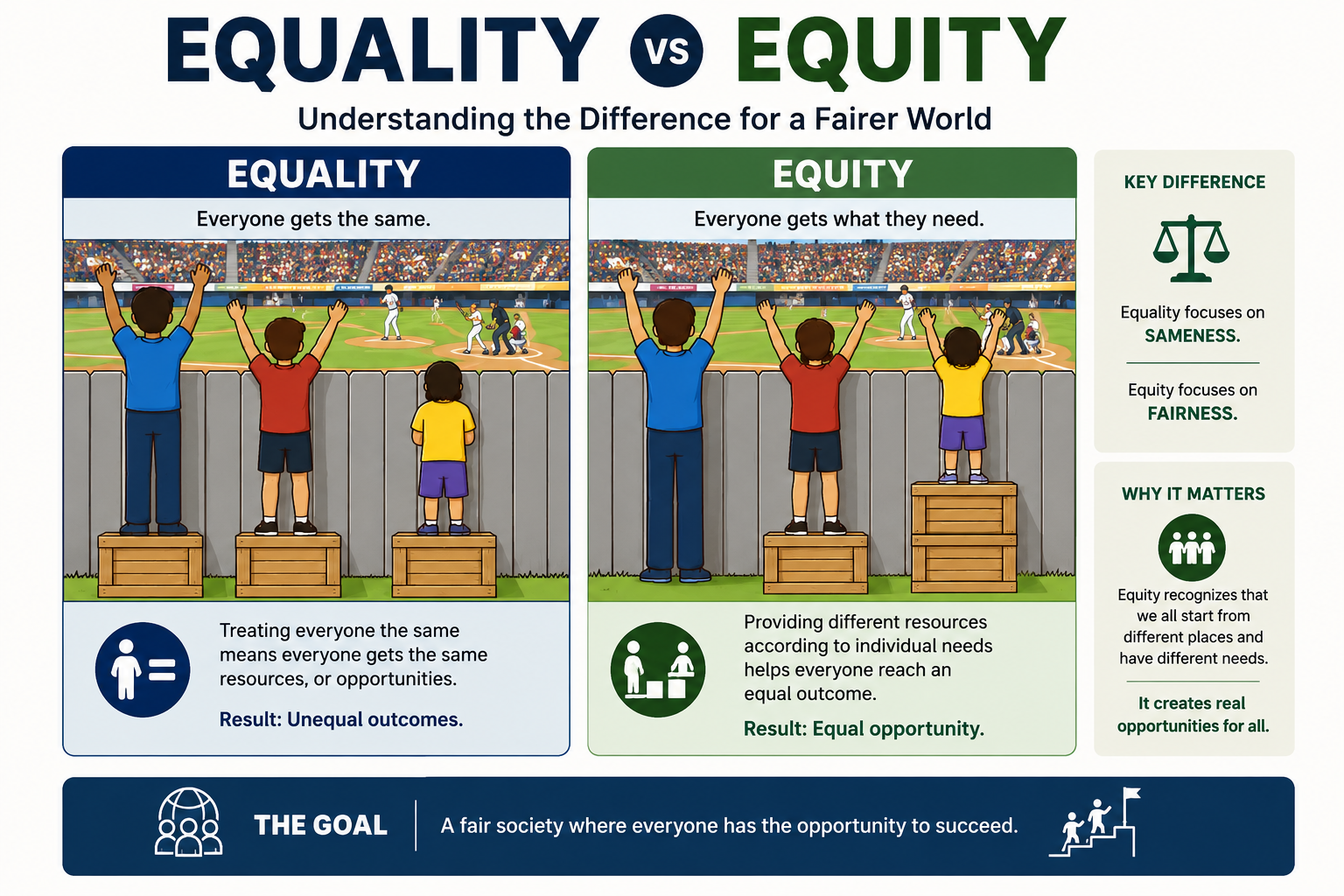 Equality vs Equity