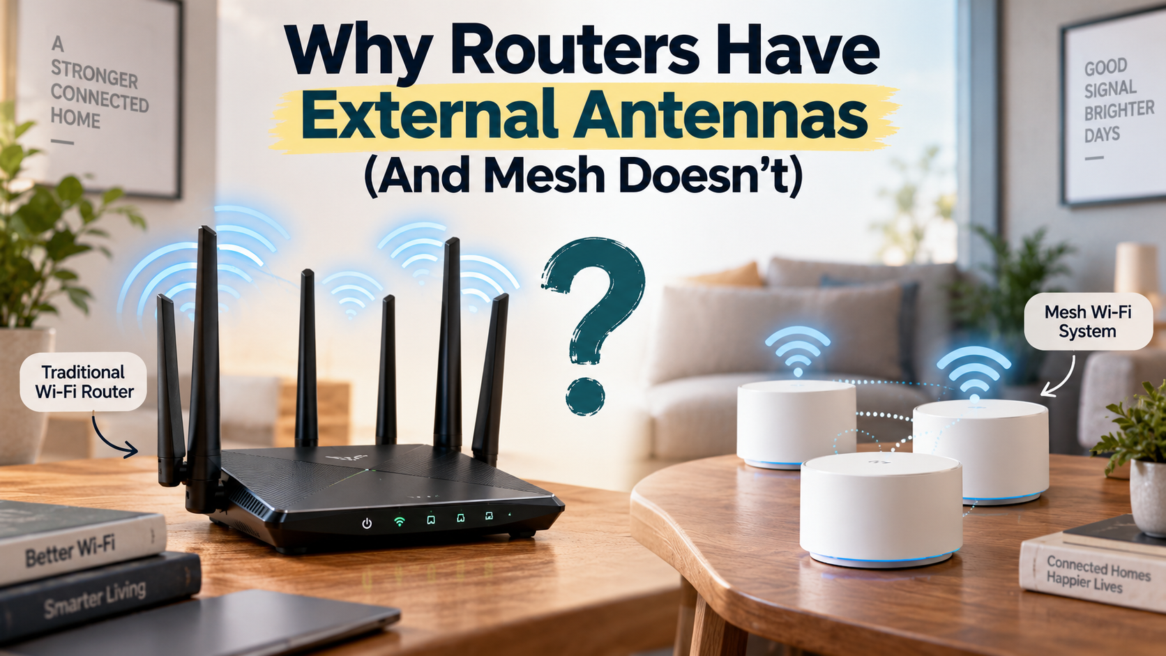 Why Routers Have External Antennas