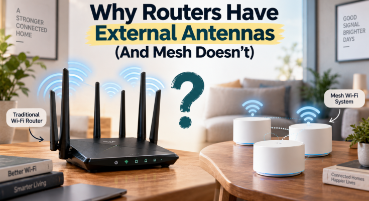 Why Routers Have External Antennas