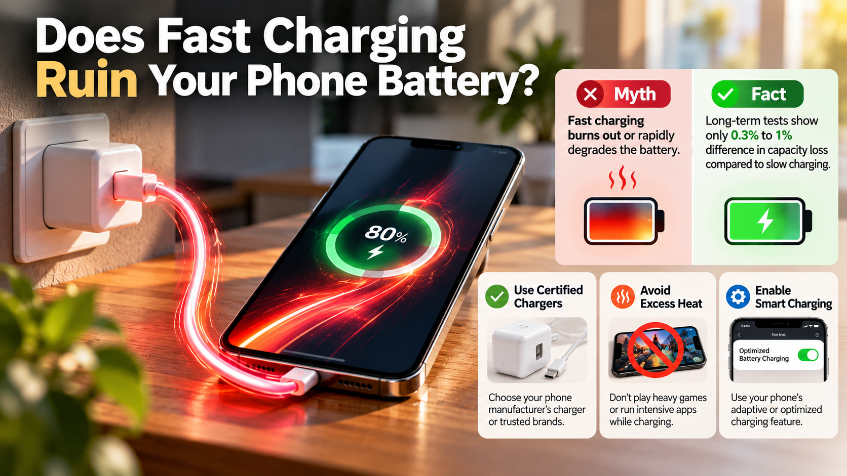 Fast Charging vs Battery Health