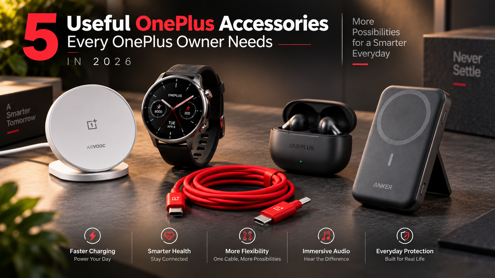 Five Essential OnePlus Accessories