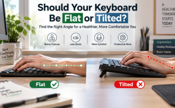 Flat or Tilted? Keyboard Ergonomics Explained