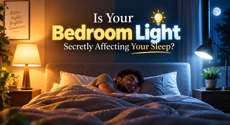 wrong light bulb in your bedroom