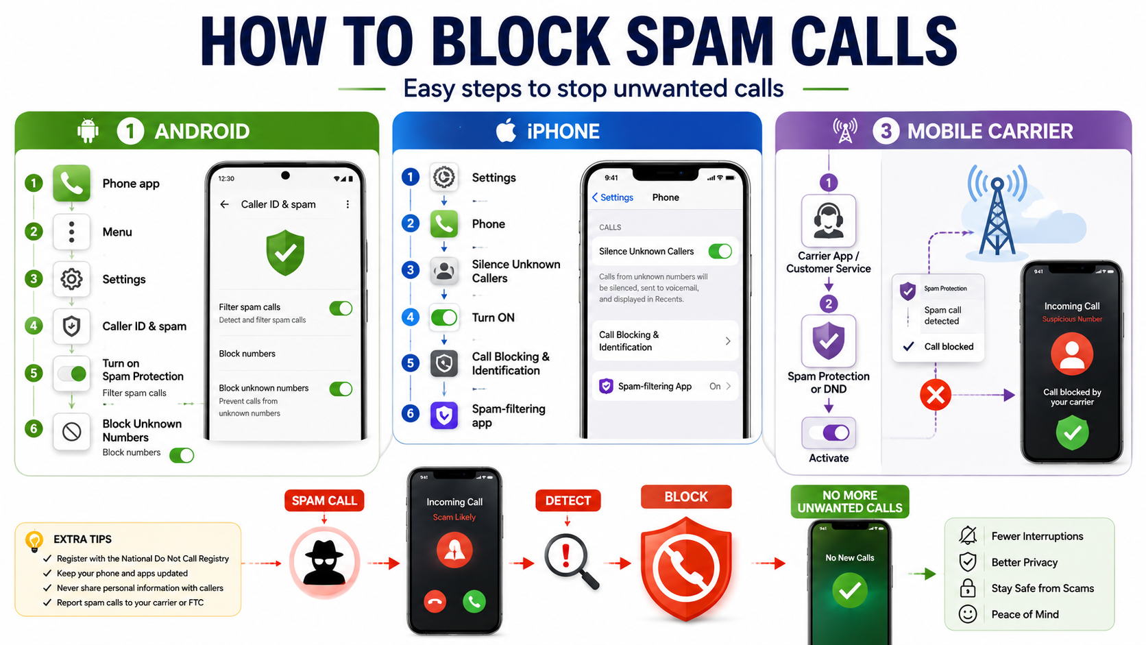How to Block Spam Calls Guide