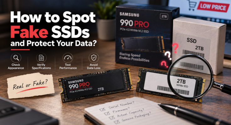 How to Spot Fake SSDs