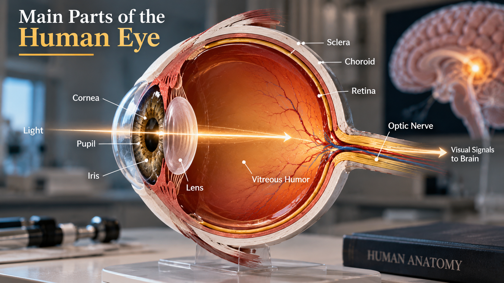 the human eye